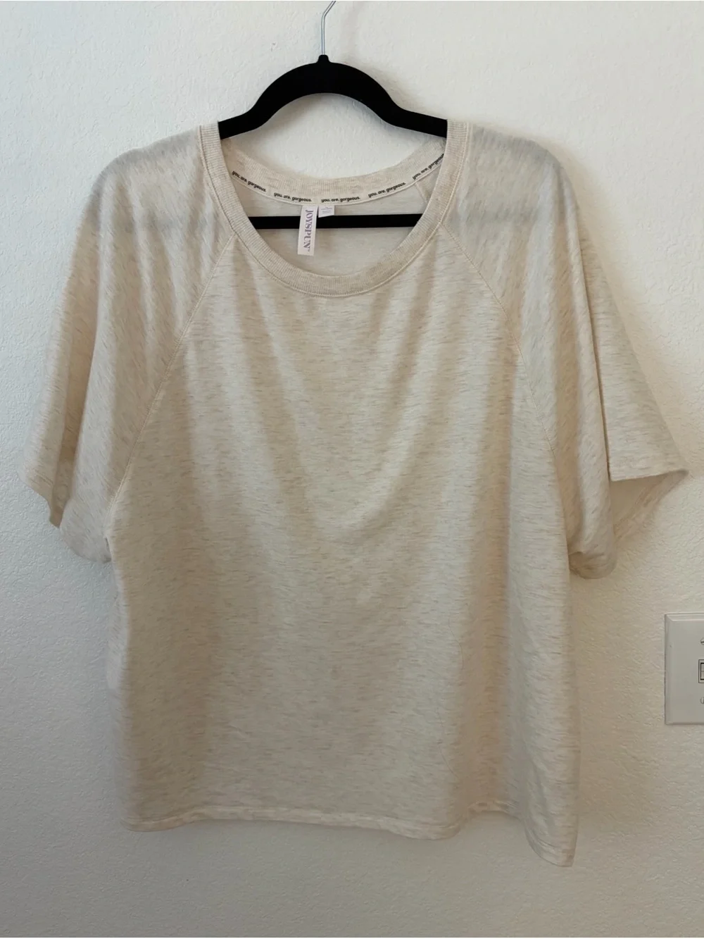Size 2X Super Soft Knit Oatmeal Shorts Lounge Set